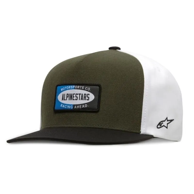 Boné Alpinestars Afternoon Verde/Branco