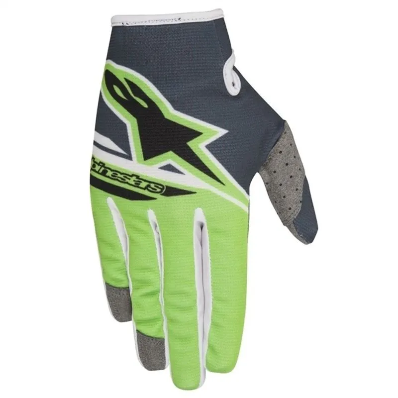 Luva Alpinestars Radar Flight 2018 Cinza/verde