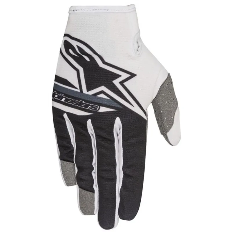 Luva Alpinestars Radar Flight 2018 Branco/preto