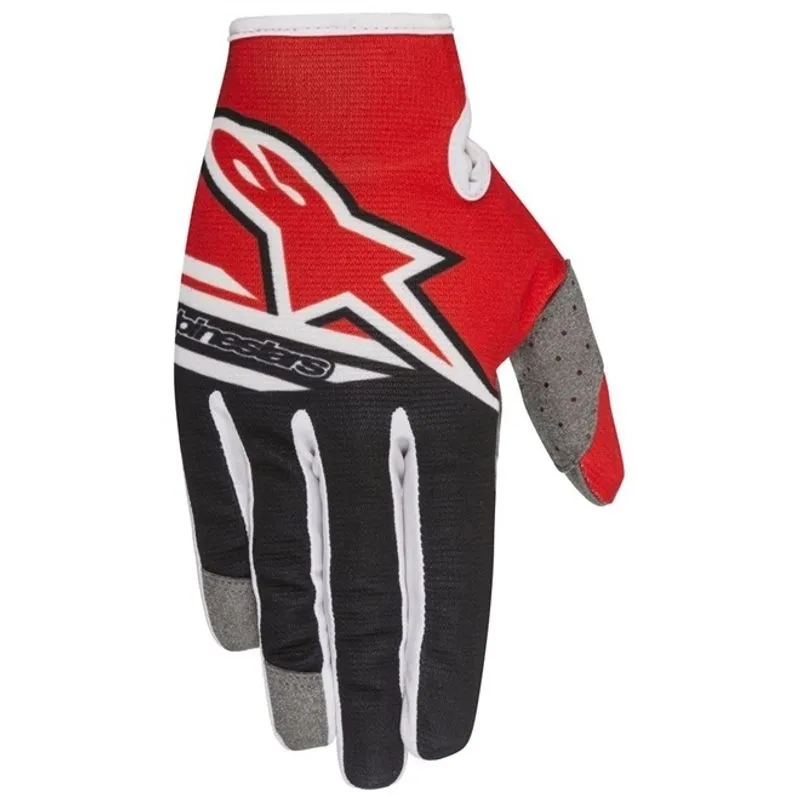 Luva Alpinestars Radar Flight 2018 Vermelha/preta