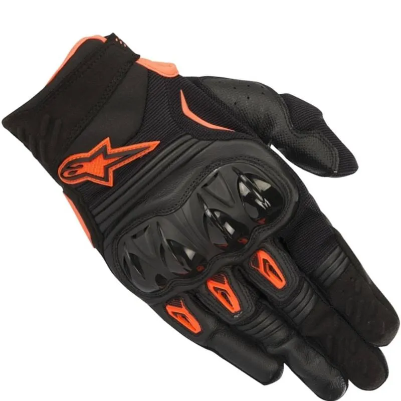 Luva Alpinestars Megawatt Preto/laranja