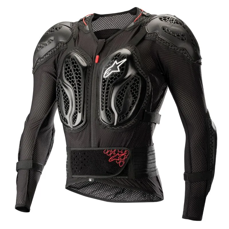 Jaqueta Bionic Action Preto Vermelho L Alpinestars