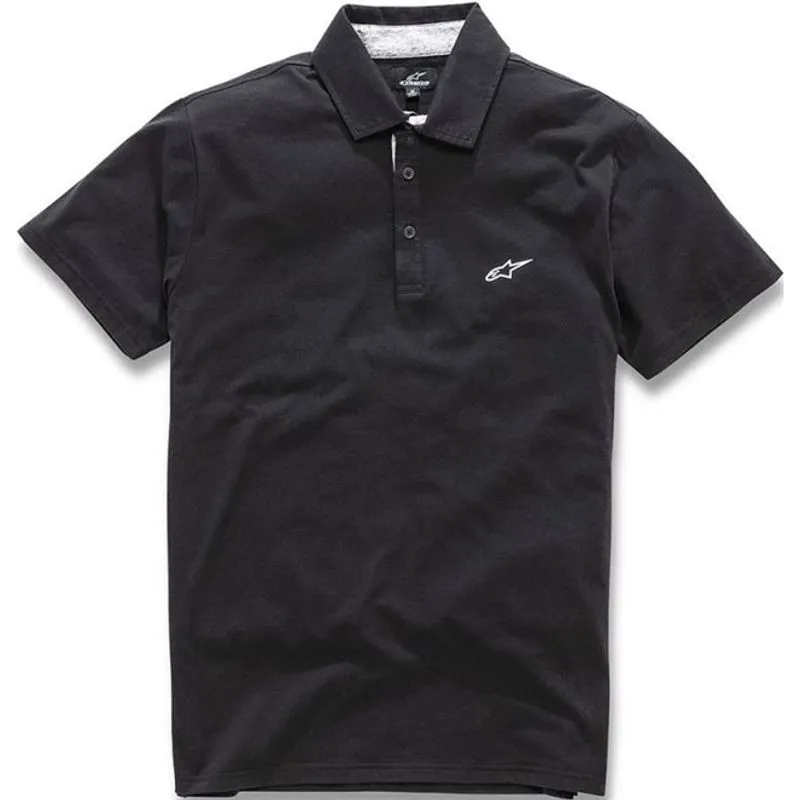 Camisa Polo Alpinestars Eternal Preta