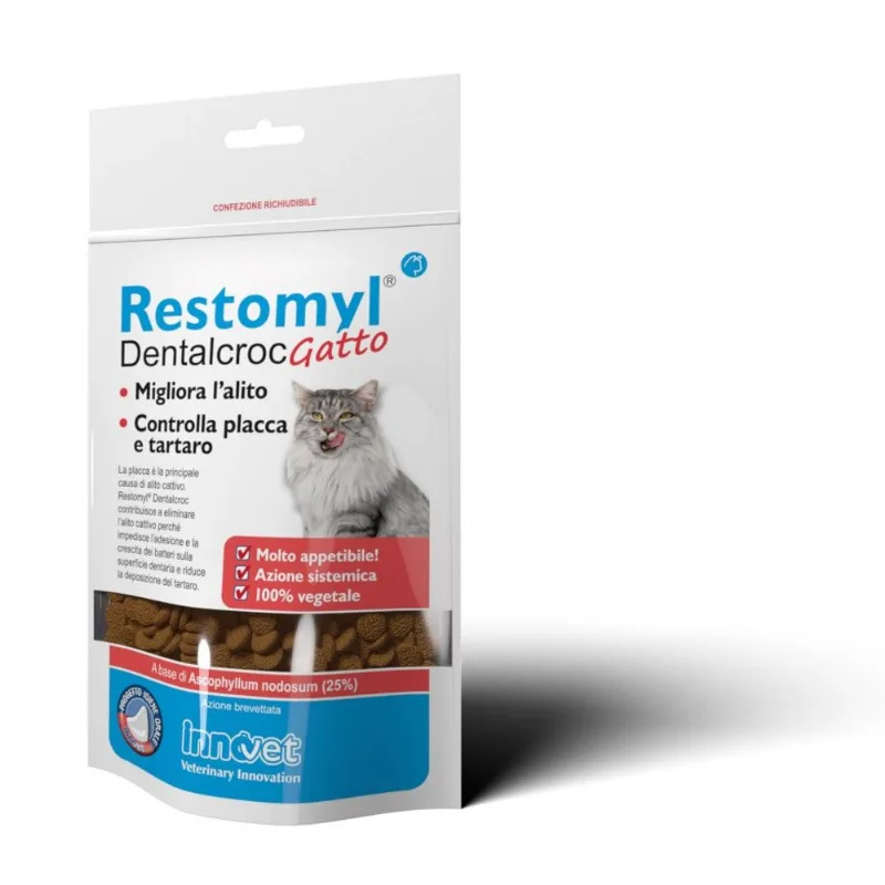 Innovet restomyl dentalcroc gatto 60 gr