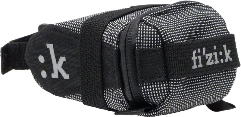 SKS Veloflexx 65 29" Clip-On Fender Set - 29x2.35, Black Seat Bag with Strap Black/Silver Small