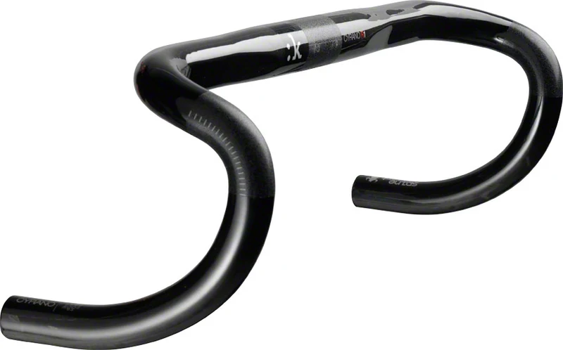 Fizik Cyrano R1 Bull Drop Handlebar - Carbon 31.8mm 42cm Black