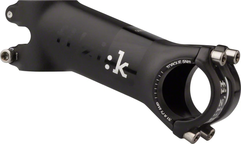 Fizik Cyrano R1 Stem 110mm 31.8 Clamp +/-20 1 1/8" Aluminum Black