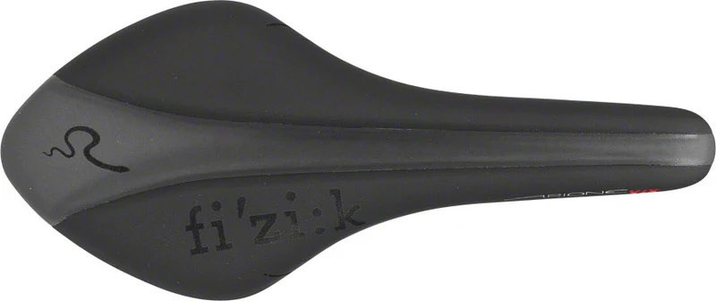 Fizik Versus X Chroma SE - QBP Exclusive Arione Matte Black Saddle with Kium Rails