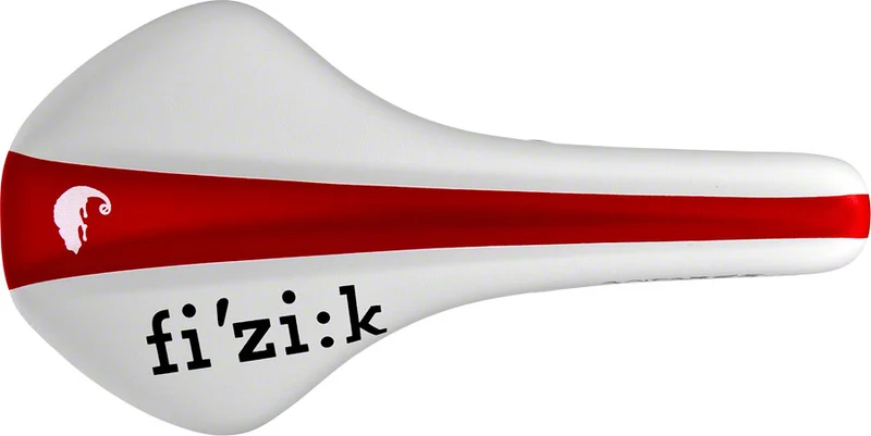 Fizik Versus X Chroma SE - QBP Exclusive Antares White/Red with Kium Rails Saddle