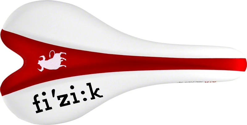 Fizik Versus X Chroma SE - QBP Exclusive Aliante White/Red with Kium Rails Saddle