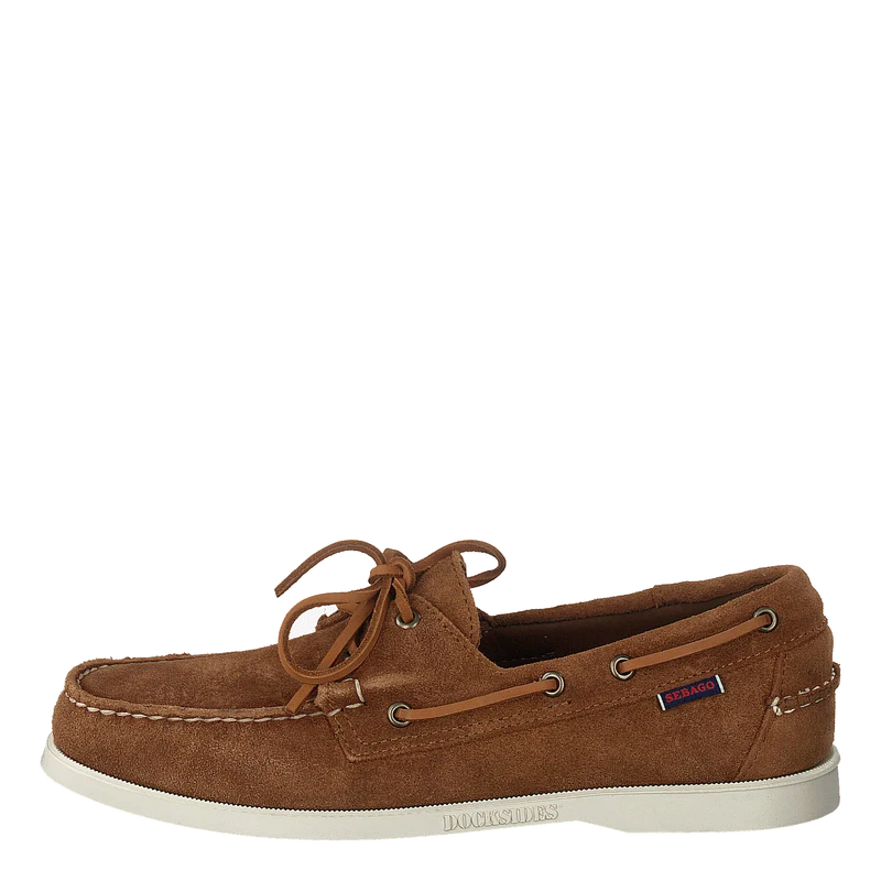 Docksides Portland Suede Brown Cognac EU 42