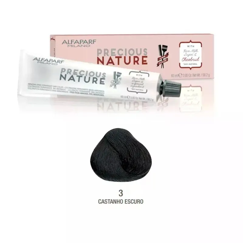 Tonalizante Precious Castanho Escuro 3.0 Alfaparf 60ml