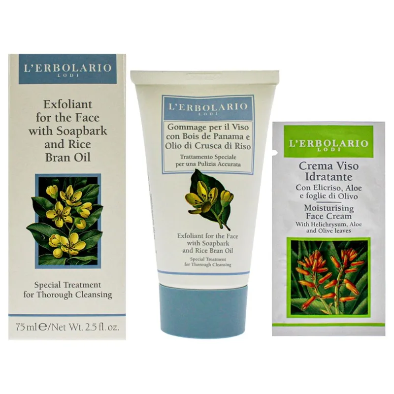 Exfoliante Soapbark - Óleo De Farelo De Arroz Da Lerbolario Para Unissexo