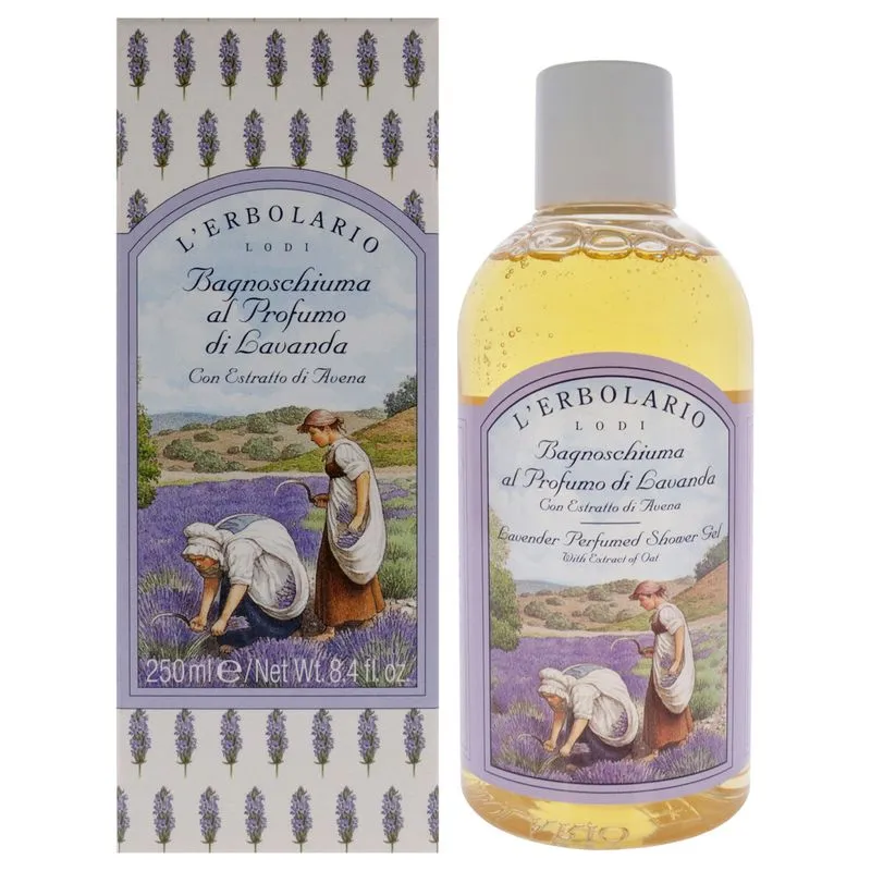 Gel De Banho - Lavanda Da Lerbolario Para Unissexo - Show De 8,4 Oz