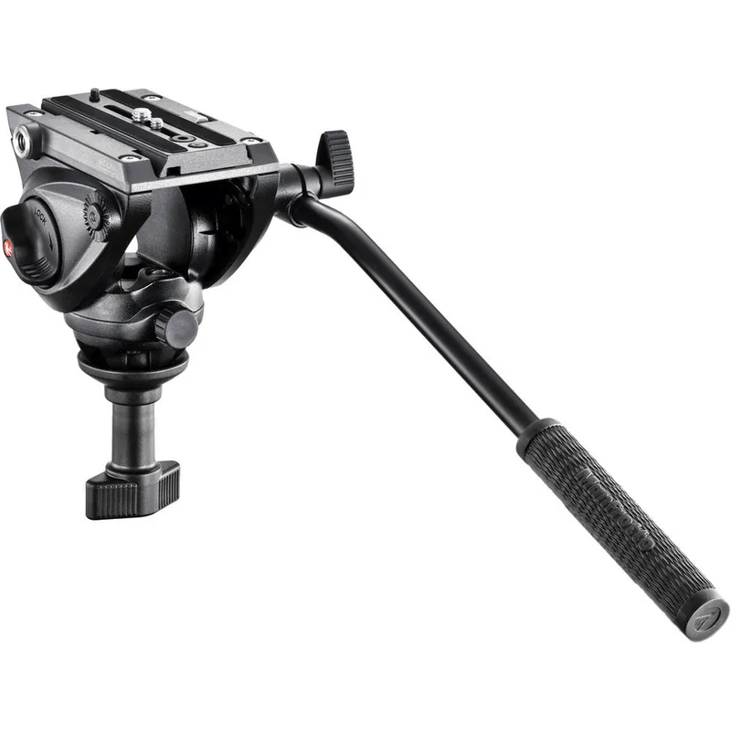 Cabeça de Vídeo Manfrotto MVH500A Hidráulica Fluida Profissional 60mm (5kg)