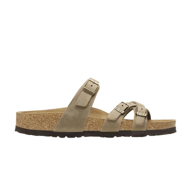 Birkenstock Wmns Franca Oiled Leather Sandal 'Tobacco Brown' 1015930 37