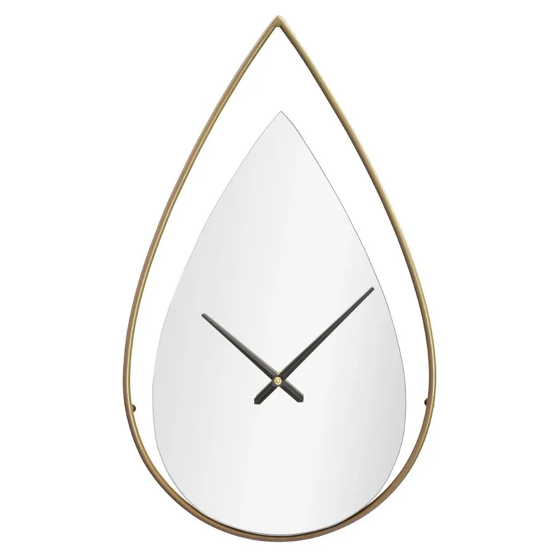 Orologio da parete a forma di goccia per salotto e cucina