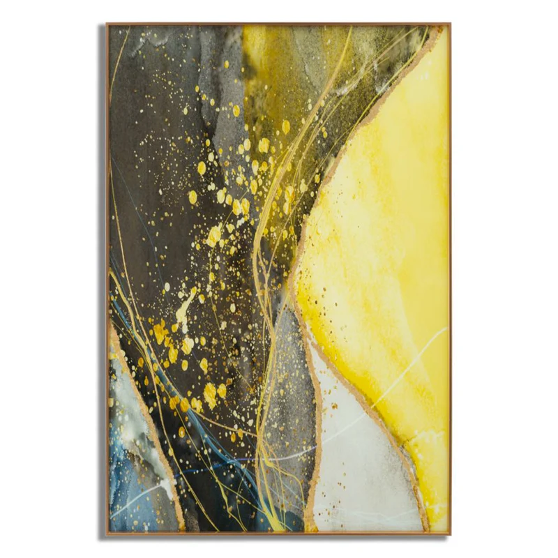 Pannello decorativo Sunny in vetro con cornice per decorazioni ambienti