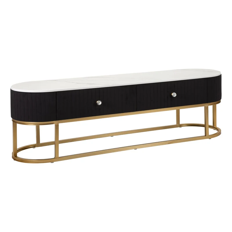 Mobile porta TV "Montpellier" per interno 150 x 42 x 45h cm