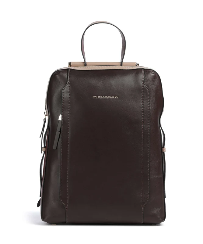Piquadro Circle Laptop-Rucksack bordeaux/pink