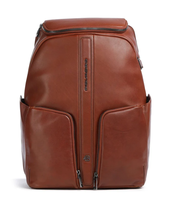 Piquadro Victor 24 Laptop-Rucksack tan