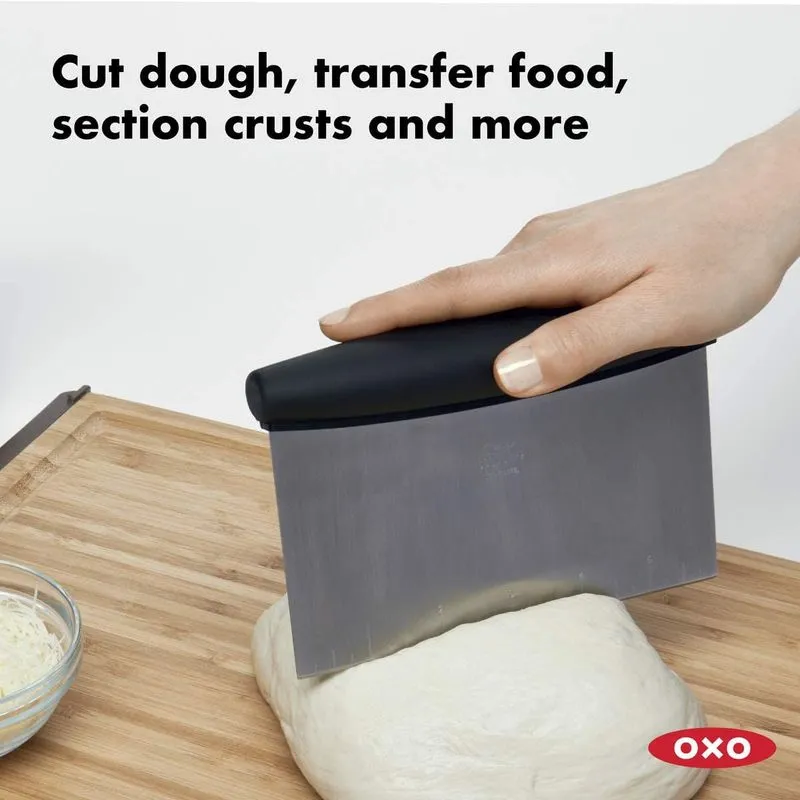 OXO Aço Inoxidável Bom Apertos Raspador e Helicóptero, 1 Contagem