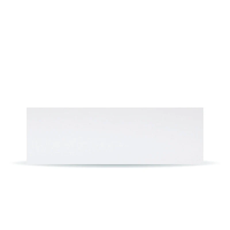 Ripiano aggiuntivo con supporti reggipiano – 36.4x1.4x113.5 cm Bianco liscio