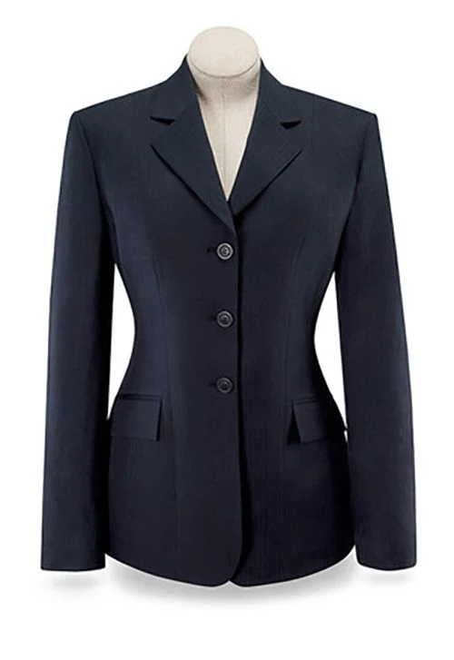 R.J. Classics Childs Hampton Show Coat Navy Herringbone / 20 Regular