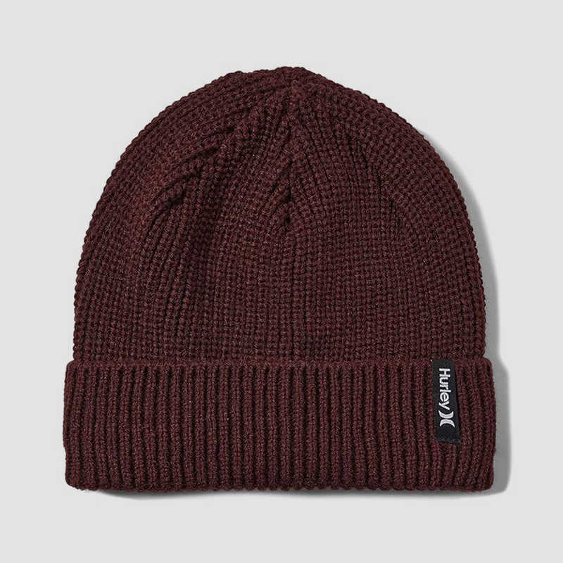Hurley Max Cuff 2.0 Beanie Burgundy Burgundy