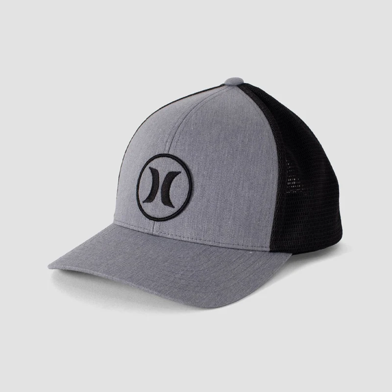 Hurley Oceanside Flex Cap Grey Heather Small/Medium