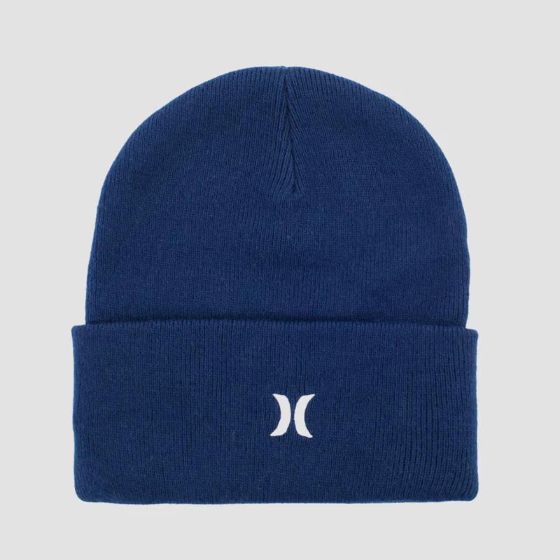 Hurley Icon Cuff 2.0 Beanie Obsidian Obsidian