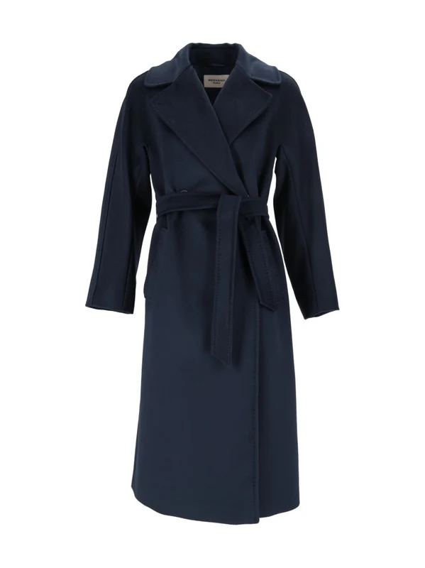 Max Mara Blue Resina Tailored Coat IT 34