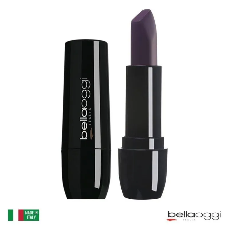 Batom passion efeito brilho 18 grape nectar bellaoggi roxo