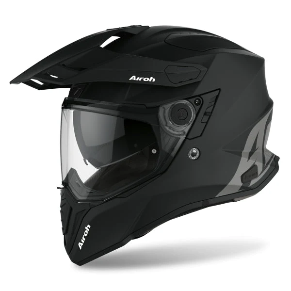 AIROH COMMANDER COLOR CAPACETE AVENTURA DE MOTO PRETO MATE XL / BLACK MATT