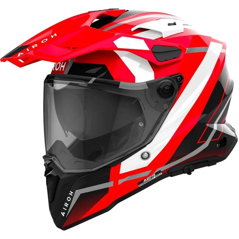 Capacete Airoh Commander 2 Mavick - Vermelho