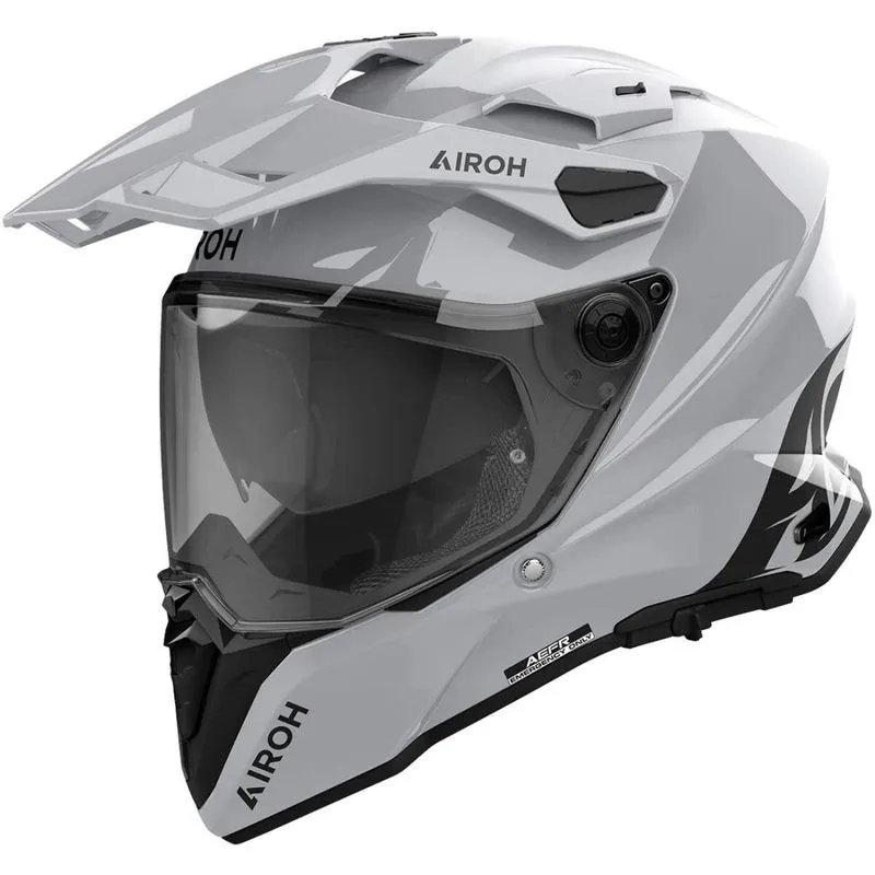 Capacete Airoh Commander 2 Color - Cinza Cement