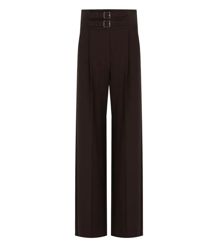 Marella Maranta Brown Trousers 40