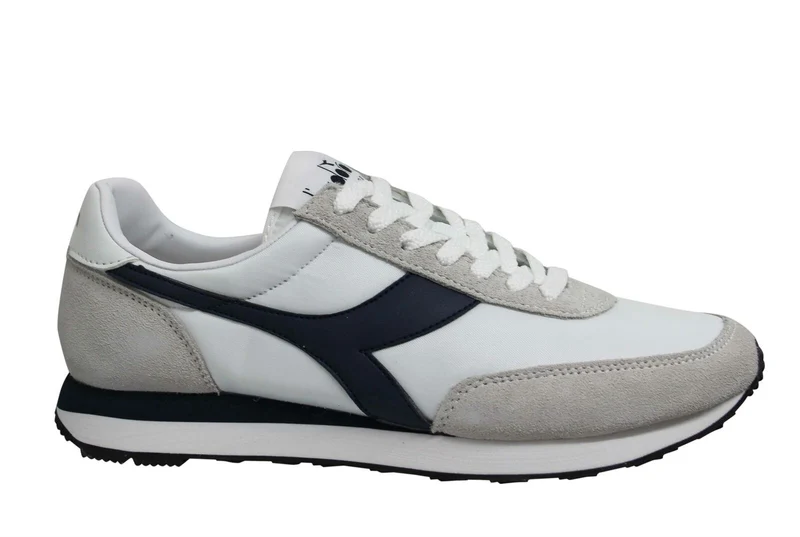 Diadora Heritage Koala White Leather Low Lace Up Mens Running Trainers C4656 8.5