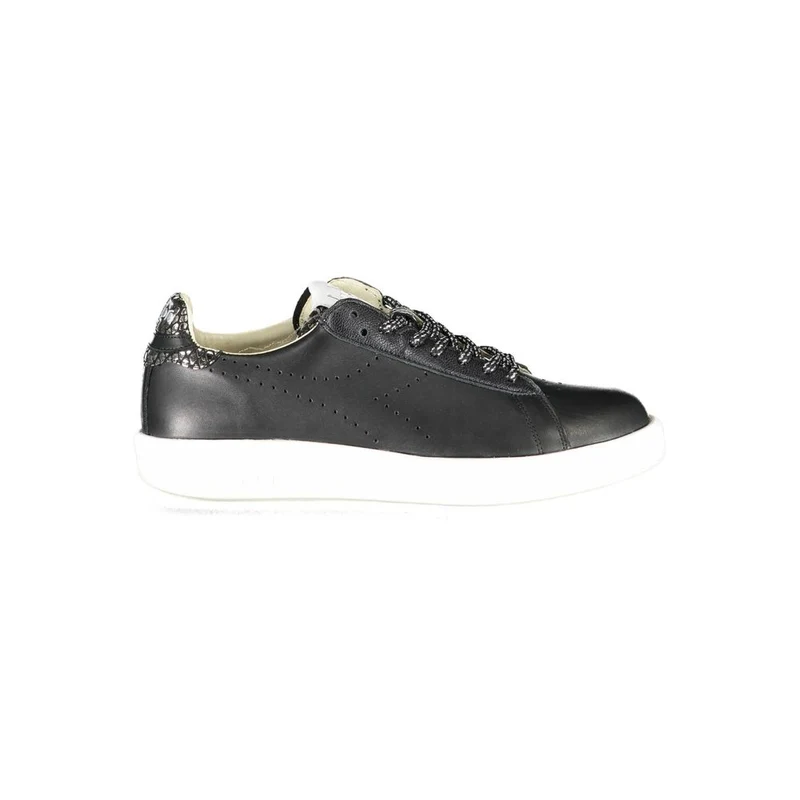 Diadora Black Leather Women Sneaker EU36/US6