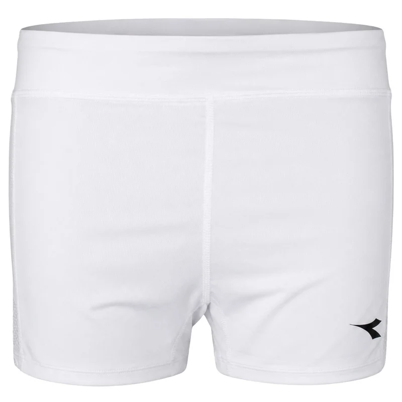 Diadora Pocket Womens White Shorts M