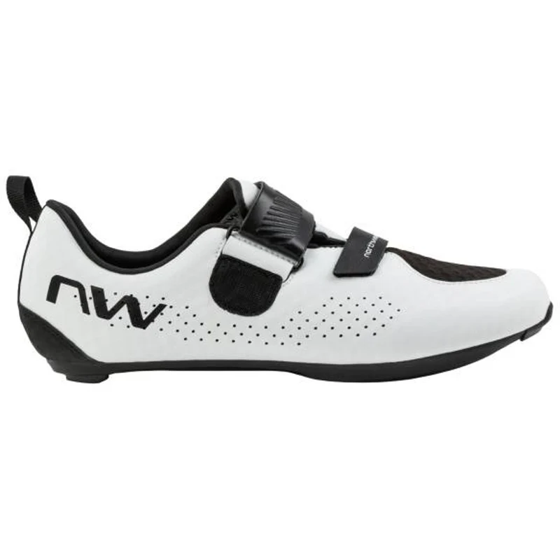 Northwave Tribute Triathlon Shoes White/Black Shoes - 43