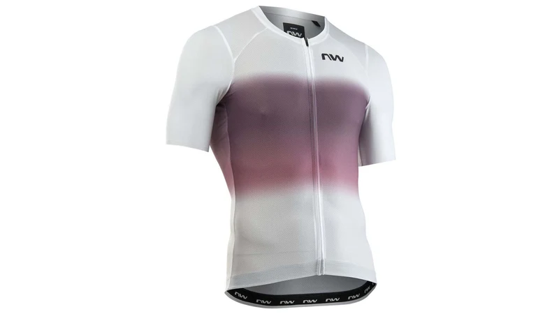 Northwave Blade Air Jersey Short sl WHITE/DUSTY MALVA / XL
