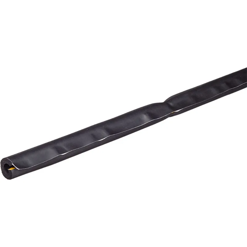 Self-Adhesive Pipe Insulation - EPDM - 1/2'' x 3' - Black