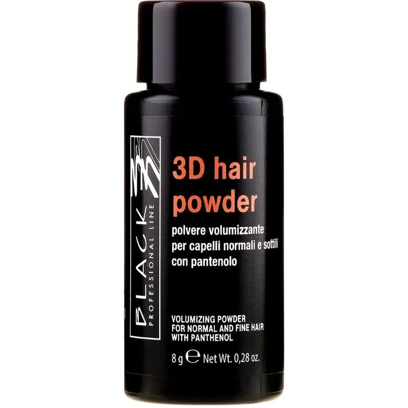 Pó De Volume Texturizador Black 3D Hair Powder 8G