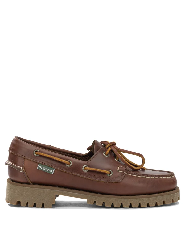 Sebago "Ranger Waxy" Lace Up Loafers 7