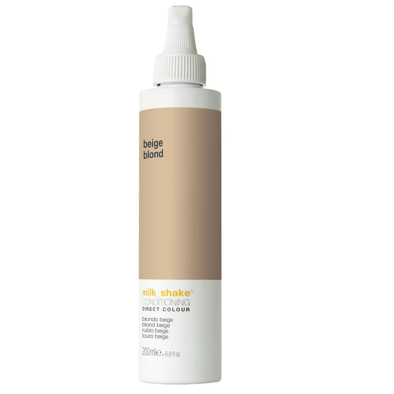 Milk Shake, Direct Colour, Ammonia-Free, Hair Colour Conditioner, Beige Blond, 200 ml