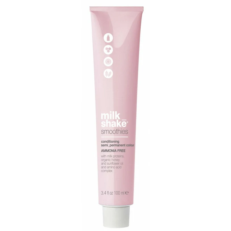 Milk Shake Smoothies 6.E Biondo Scuro Naturale Esotico 100 ml — Colorazione capelli semipermanente senza ammoniaca