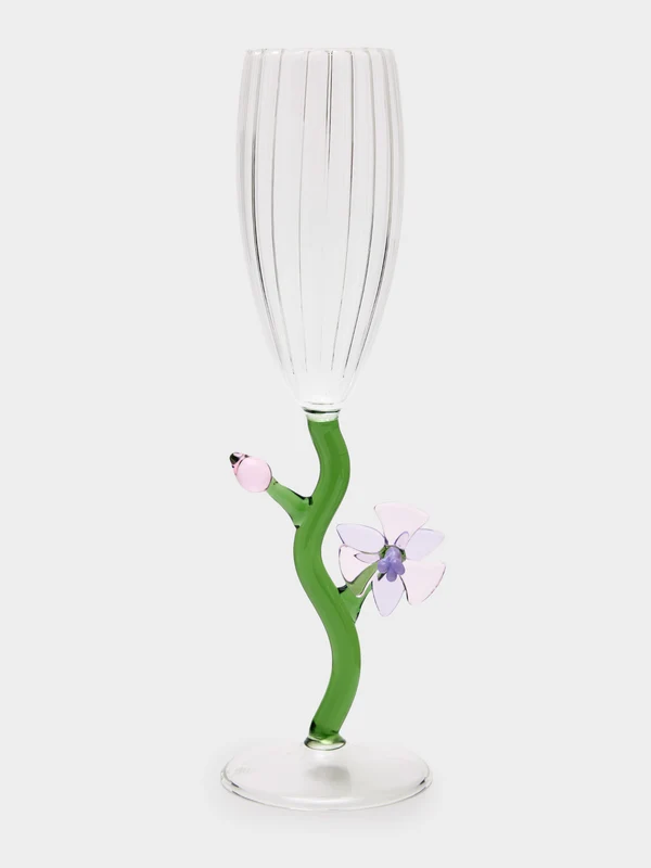 Ichendorf Botanica Optic Champagne Flute O/S / BOTANICA