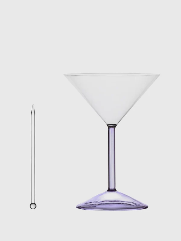 Ichendorf Small Jelly Martini Set O/S / LILAC
