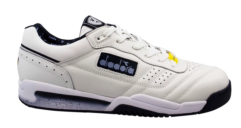 Diadora Action x Lyle & Scott Mens White Trainers 11